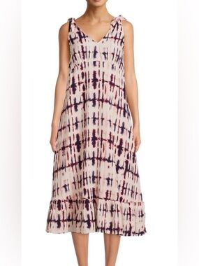 Time and Tru Tie-Dye Maxi Dress Women’s Size XS